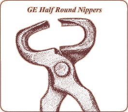 GE Half round Nippers