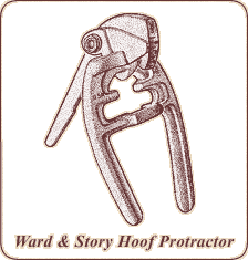 Ward and Story Hoof Protractor