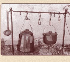 Mule Head Campfire Set